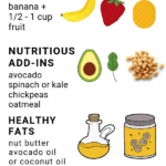 graphic for how to make high calorie baby food