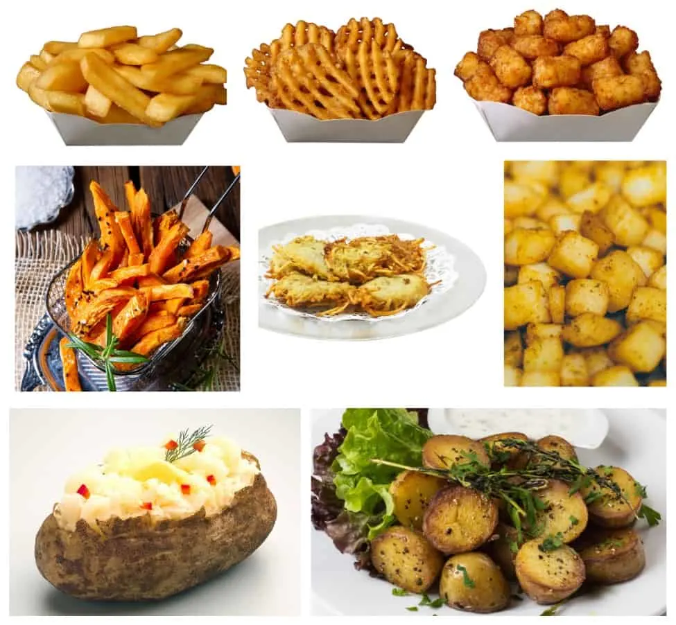 image of potato foods for picky eaters