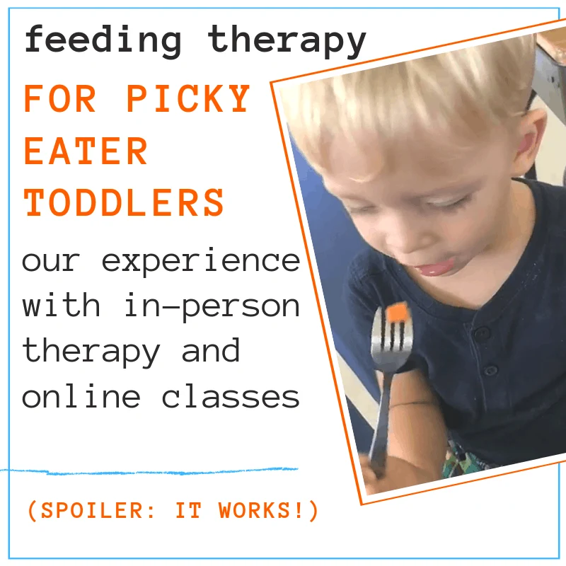 feeding therapy for picky eater toddlers graphic