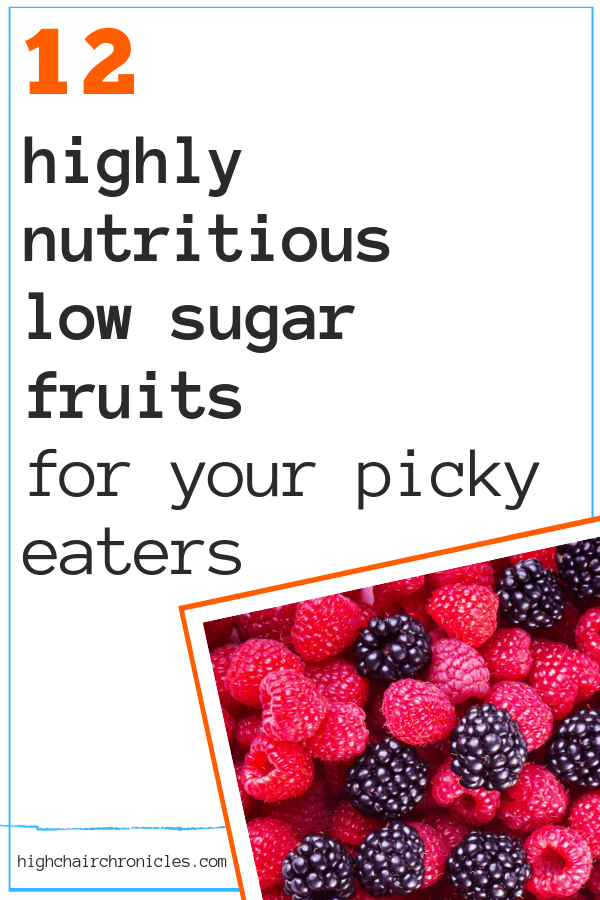 12 low sugar fruits that are nutritious pinterest image