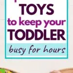 open ended toys for toddlers pin graphic