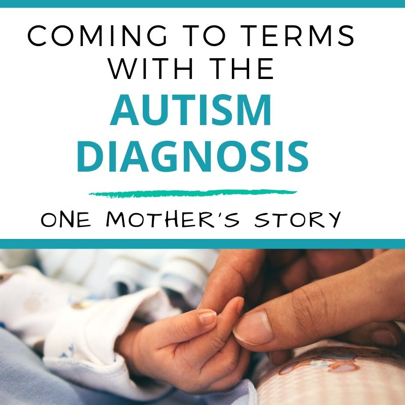 coming to terms with autism diagnosis graphic