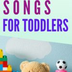cleanup songs for toddlers pinterest graphic