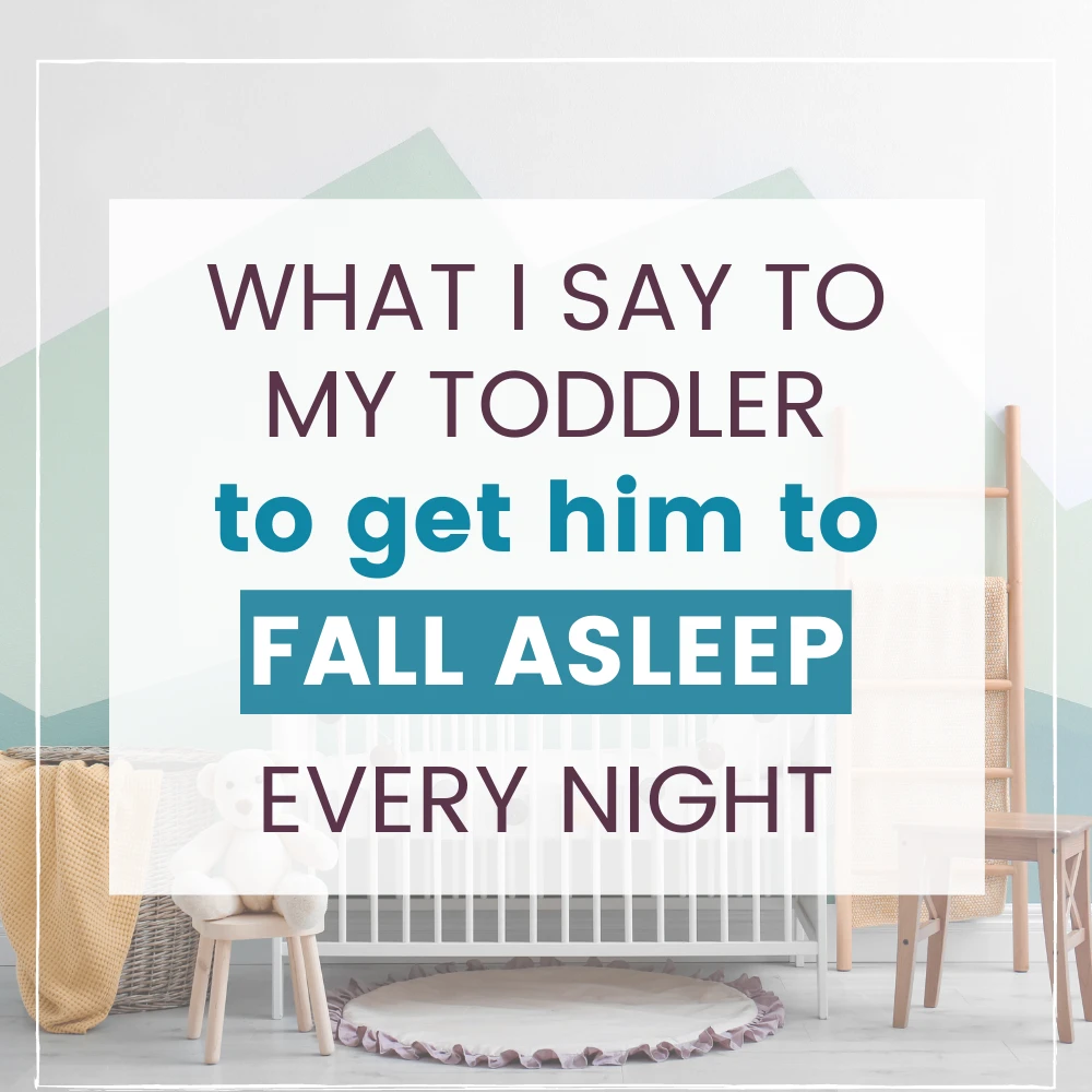 how to get toddler to sleep graphic