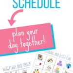 printable toddler schedule graphic