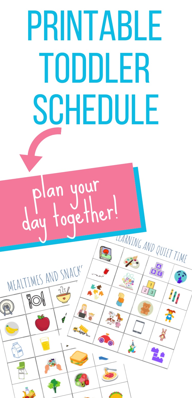 printable toddler schedule graphic