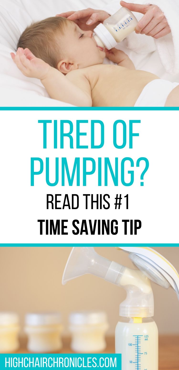 pumping time saving tip graphic