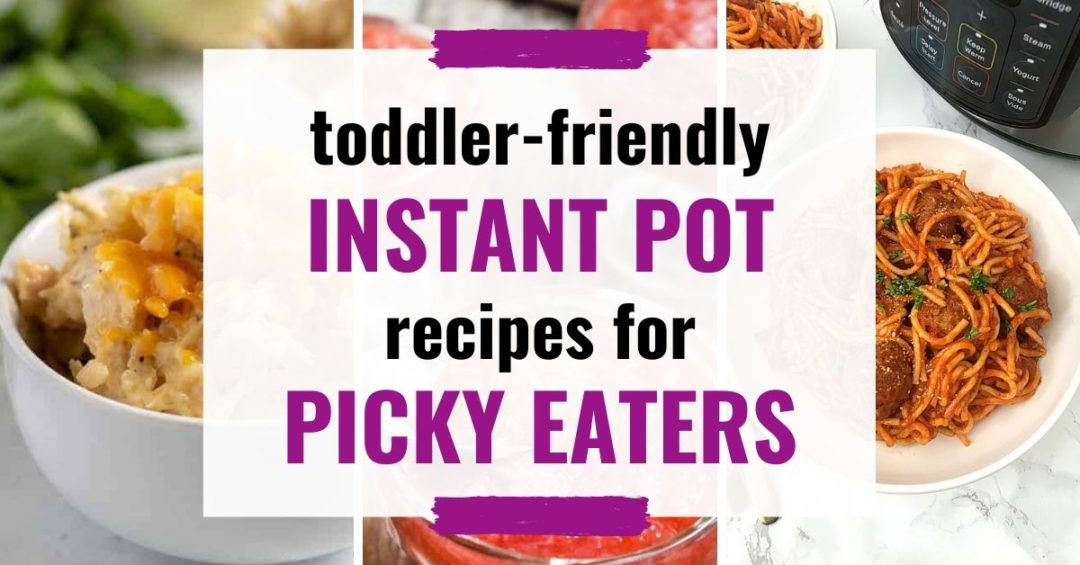 Instant Pot Recipes for Picky Eaters - High Chair Chronicles