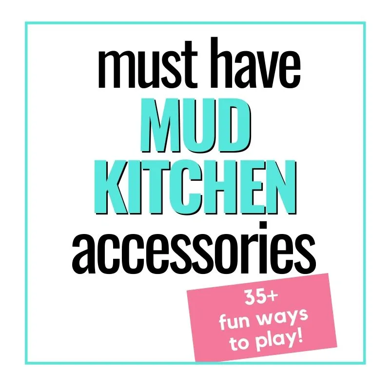 mud kitchen accessories graphic