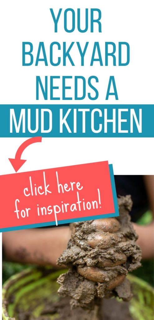 mud kitchen ideas graphic